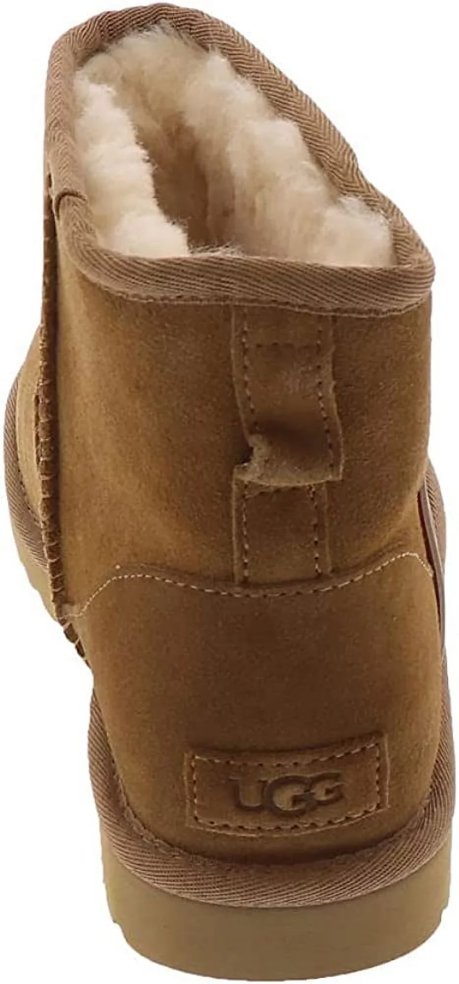 Ii Women's UGG Side Logo Boots Mini CHESTNUT Classic