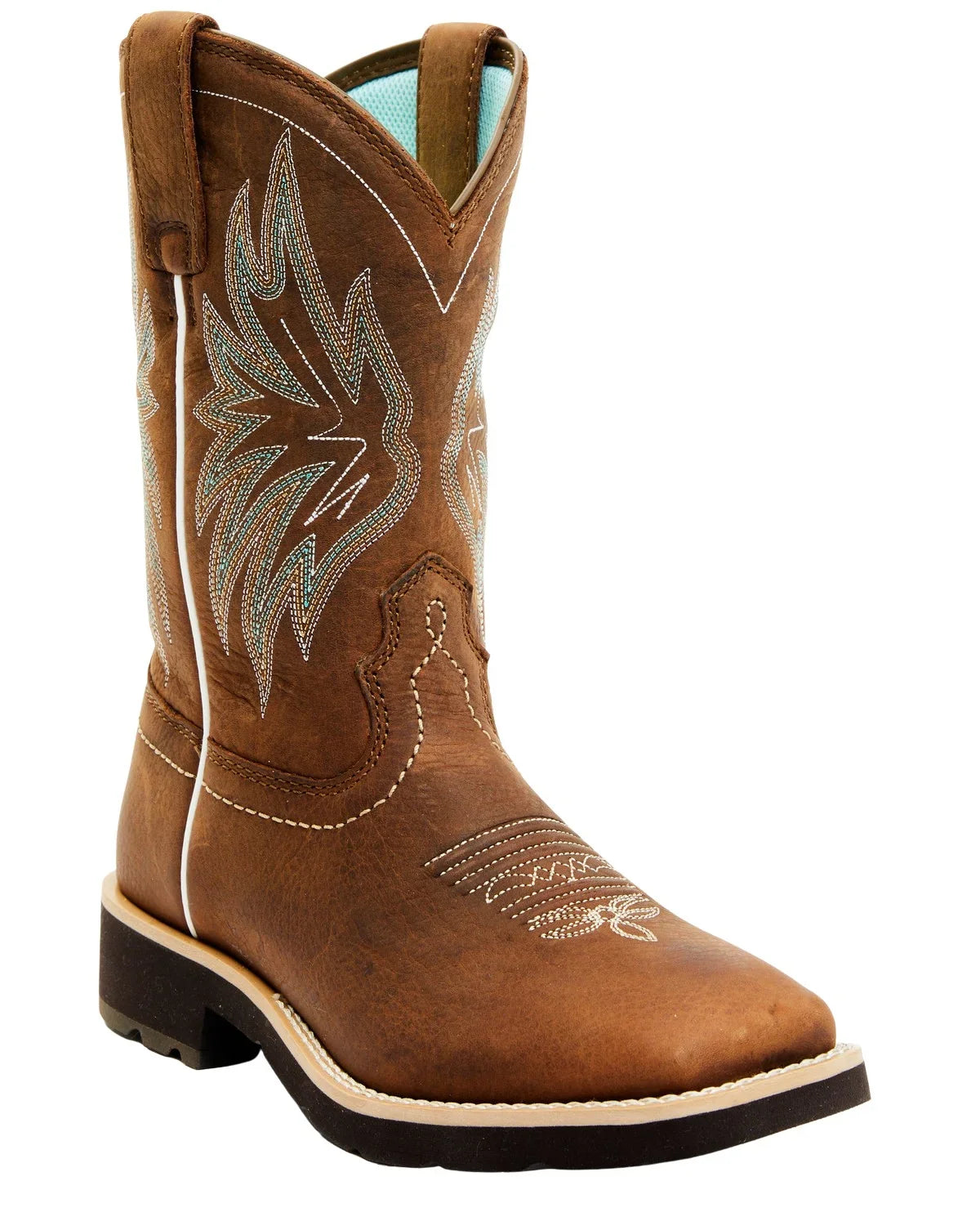 9 Brown Boot Performance Gravity Western Broad Women's Xero Calyx US Toe Shyanne Square M
