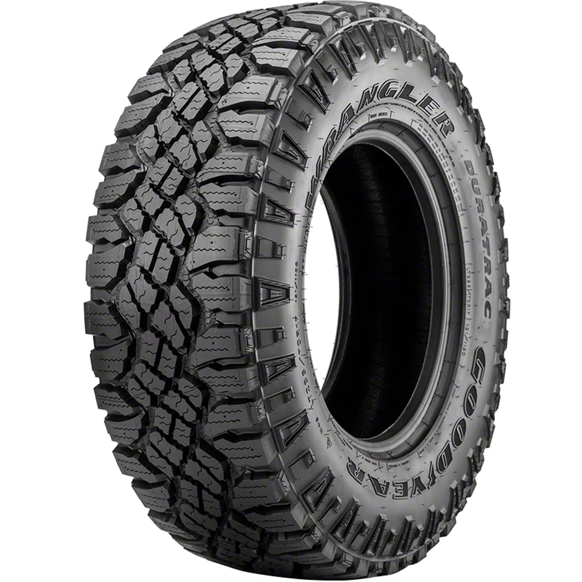 Rugged Goodyear Studdable Wrangler E Light LT325/60R20 Tire DuraTrac 126/123Q Terrain Truck