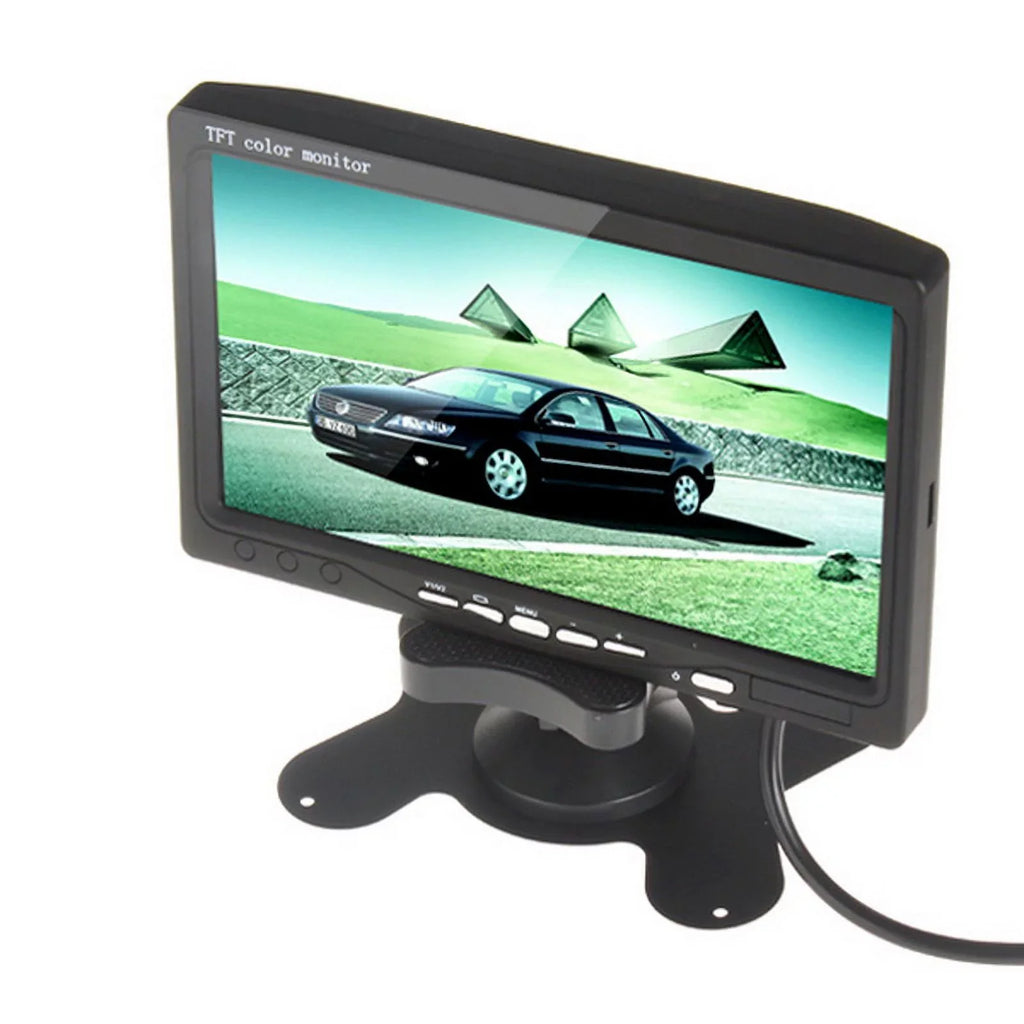 feet with Night RV Vision+32 Van cable IR 12V/24V Bus TFT parking camera Car Car for LCD Truck LED system 18 7inch Monitor reverse