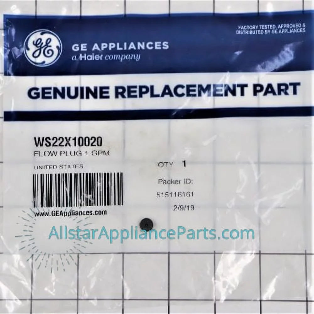 System GE Refrigerator liquid Filtration Plug WS22X10020