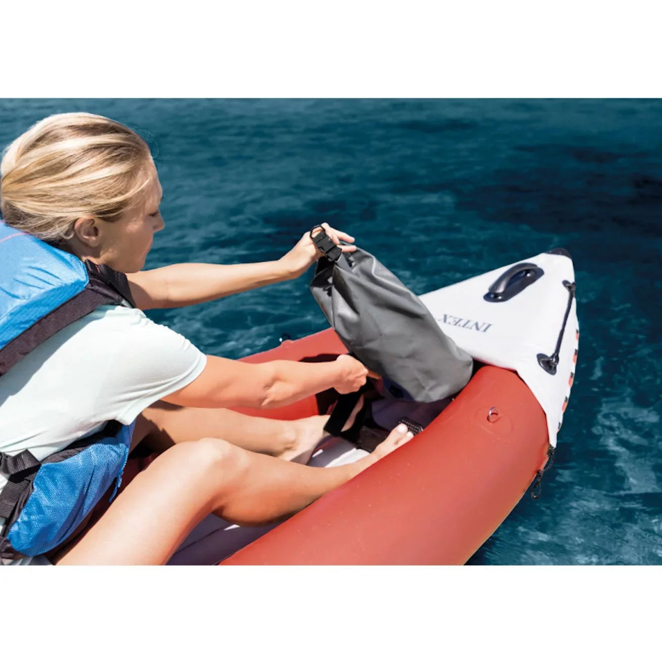 Air 2-Person 2 Pump Oars Pump Oars Kayak & w/ Person Intex & Vinyl Kayak w/ K2