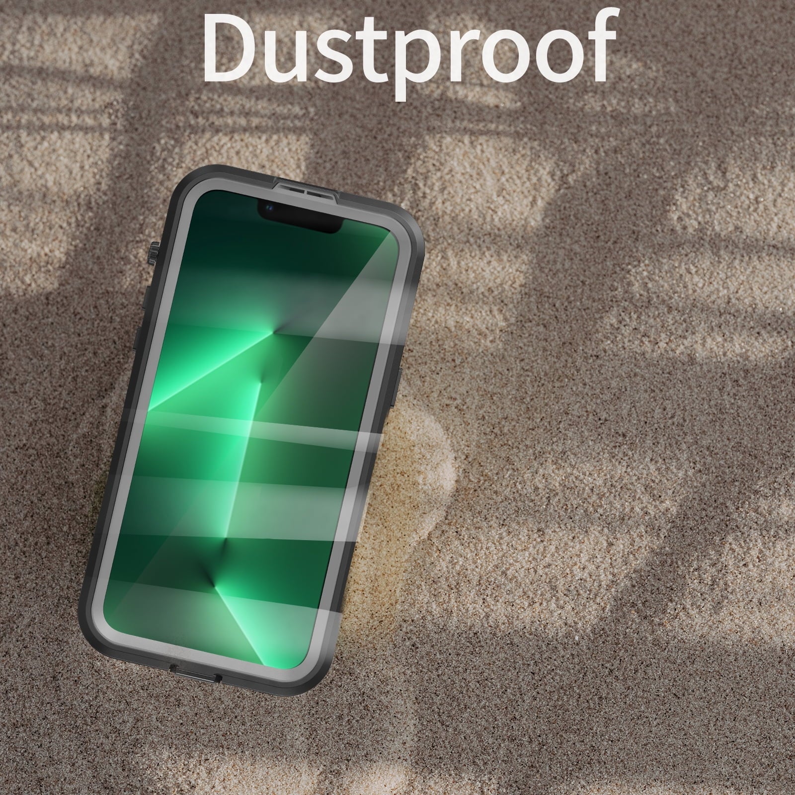 for with Dropproof][Dustproof][Compatible Underwater][14FT Waterproof, Pro Pro Black Case - MagSafe] Screen iPhone for 6H [Real 14 14 Built-in Protector iPhone 6.1" 360][IP68 Military
