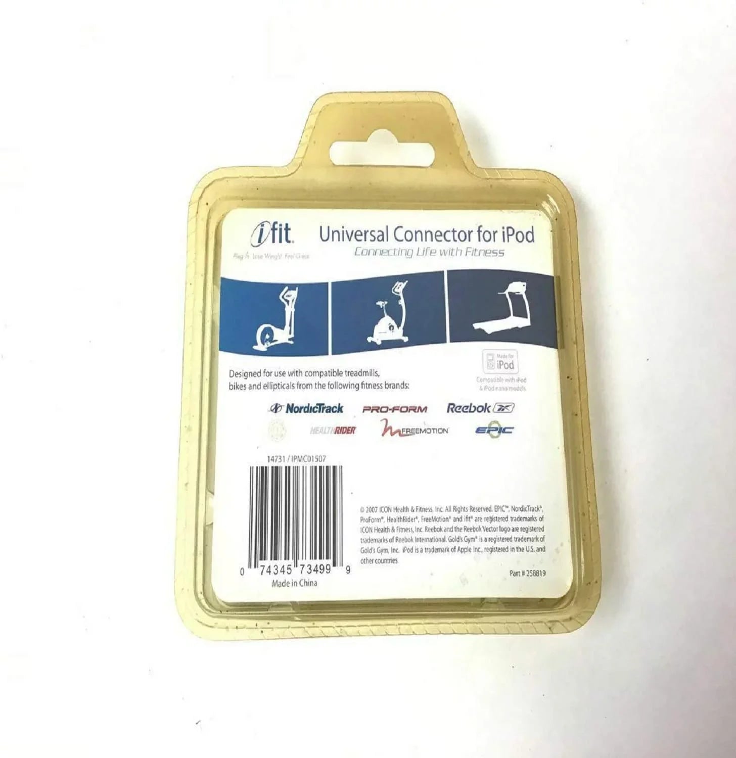 Elliptical 258819 W Rider Eclipse for Universal Health Pod Works Freemotion Connector