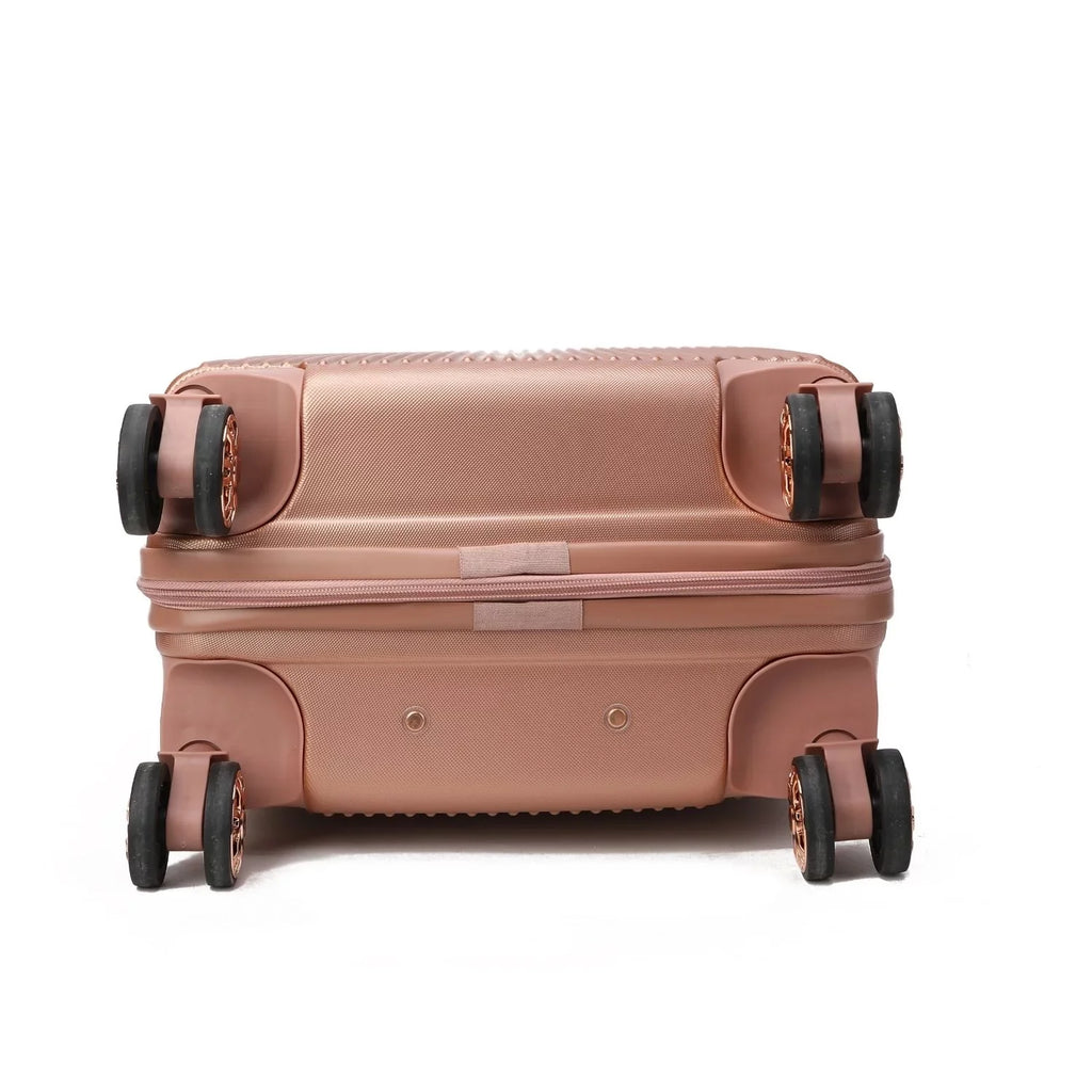 Set MKF Spinner Tulum 2 Collection Piece and Expandable Mia Wheels with K. Handles by Luggage