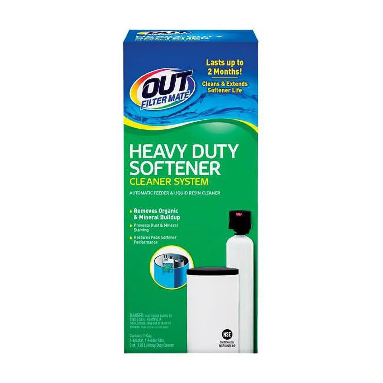 oz Kit Cleaner 64 Liquid Softener OUT Mate Filter System