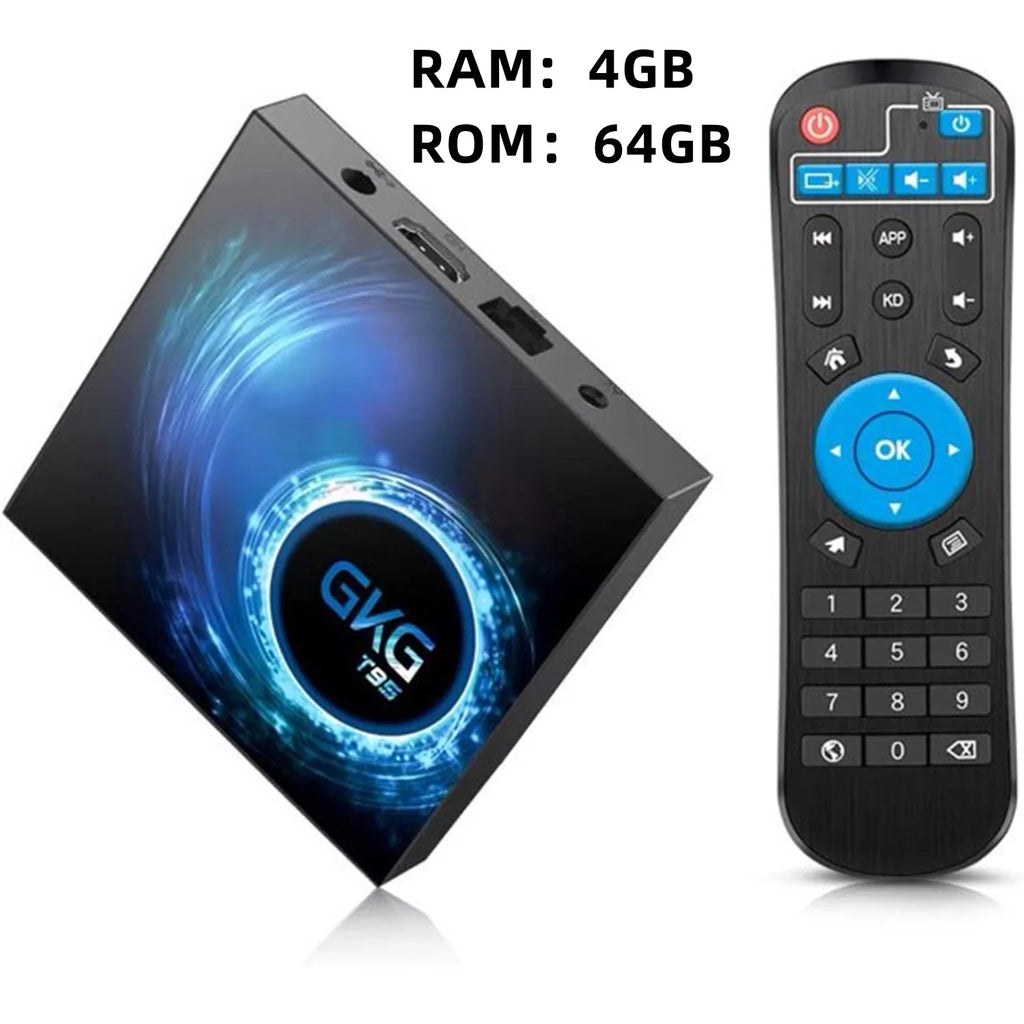 T95 Streaming 10.0 JahyShow Room, Living TV Media, Android 4GB+64GB, - Ease Quad-Core Smart Box