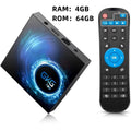 T95 Streaming 10.0 JahyShow Room, Living TV Media, Android 4GB+64GB, - Ease Quad-Core Smart Box