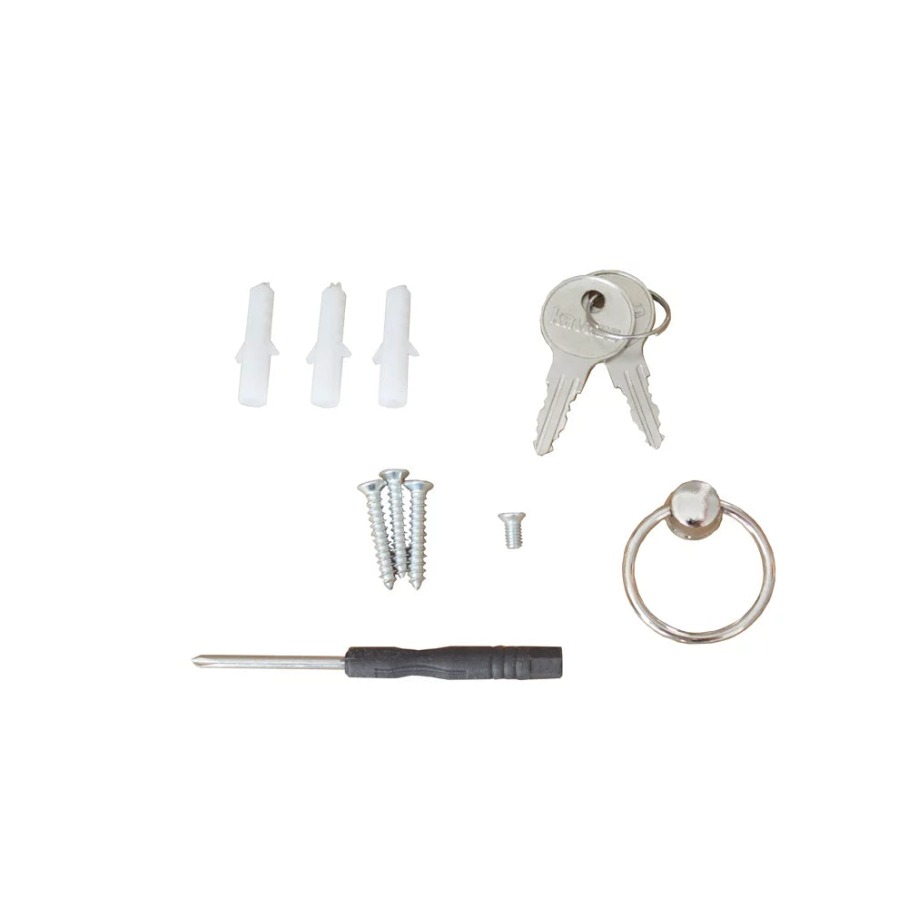 TECHTONGDA Key Lock Cabinet Cards 200 Key Storage Mount Wall Key Hooks Cabinet Organizer Box with