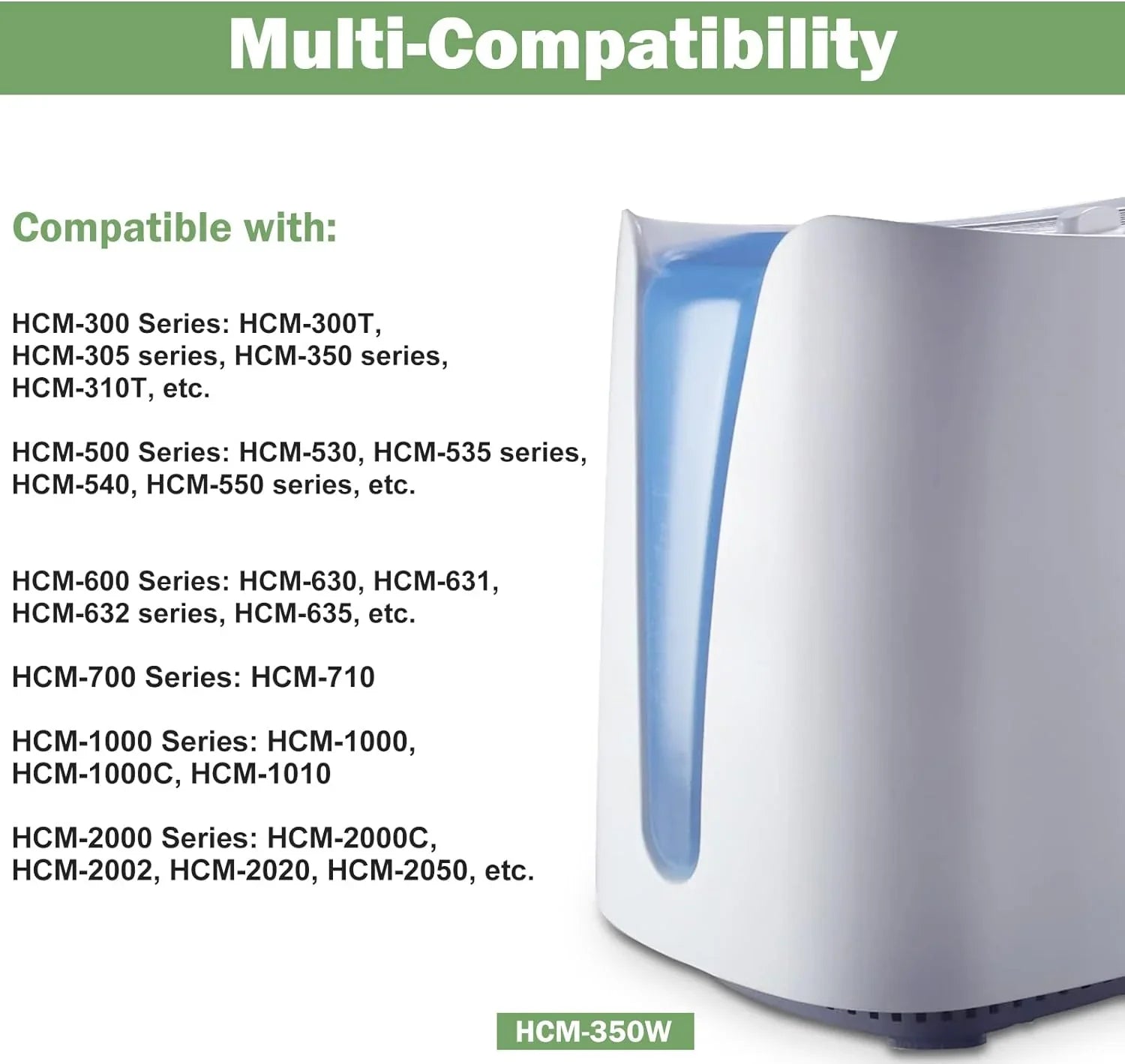 HAC-504, Humidifier A Filter Filter Humidifier FRESHLAB Honeywell HCM710, HCM-350 Compatible HEV312W, Series, 4-Pack with