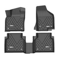 (2018-2023),TPE for Floor 2nd Tiguan Floor Liner 3W climate for Fit Volkswagen Liners,Black All Full Volkswagen Mats Tiguan,1st Row & Set Custom Car