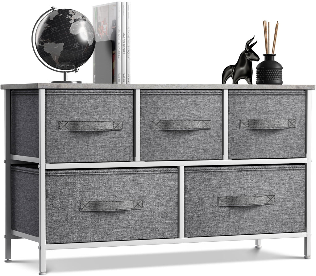 Storage Cube Grey Dresser -