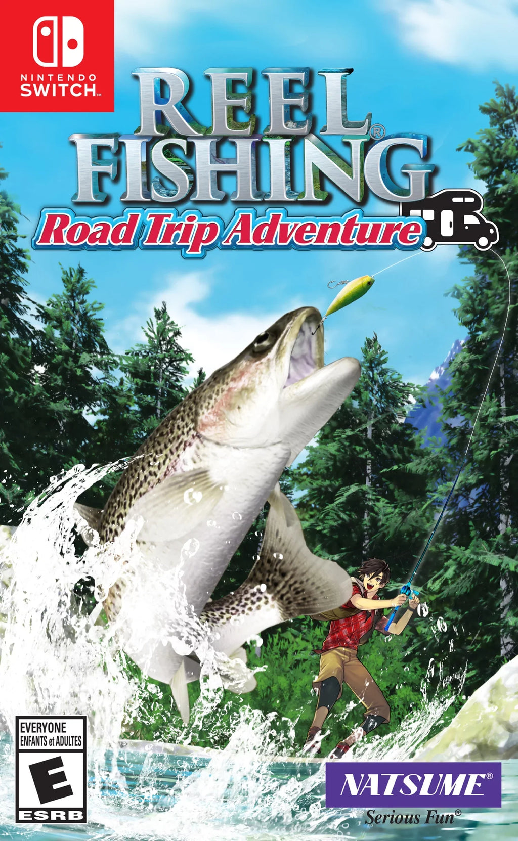 Adventure Trip Reel Switch Nintendo for Road Fishing: