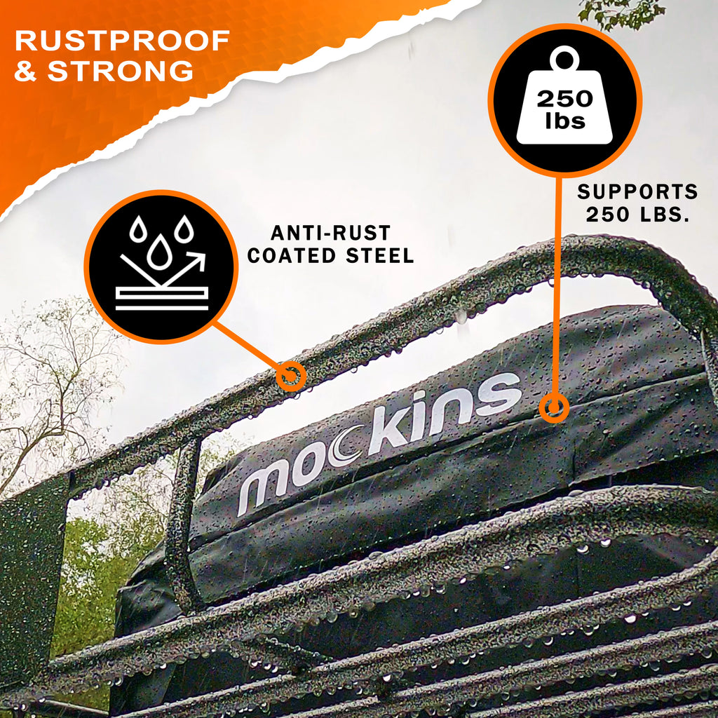 Basket Carrier lbs. - Rooftop 250 Cargo Cargo Capacity Basket Adjusts 43-64"L Automotive | 39"W x Mockins 6"H + from x Accessories. Exterior