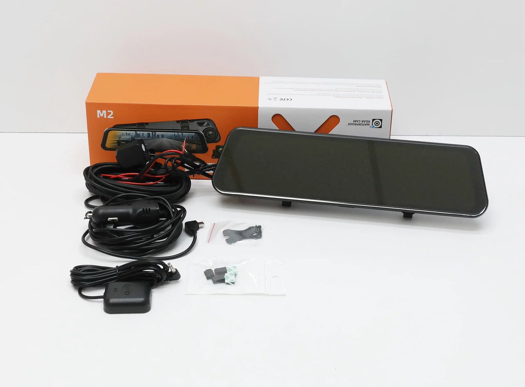 Front Grade GPS M2 M2-BBY A Pre-Owned 2K Rexing Rear Mirror Cam with and Dash Smart