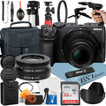 Bundle + Camera Accessory Nikon Tripod Zoom Mirrorless VR ZeeTech Z30 Card NIKKOR + SanDisk Case + with 32GB 16-50mm + Lens