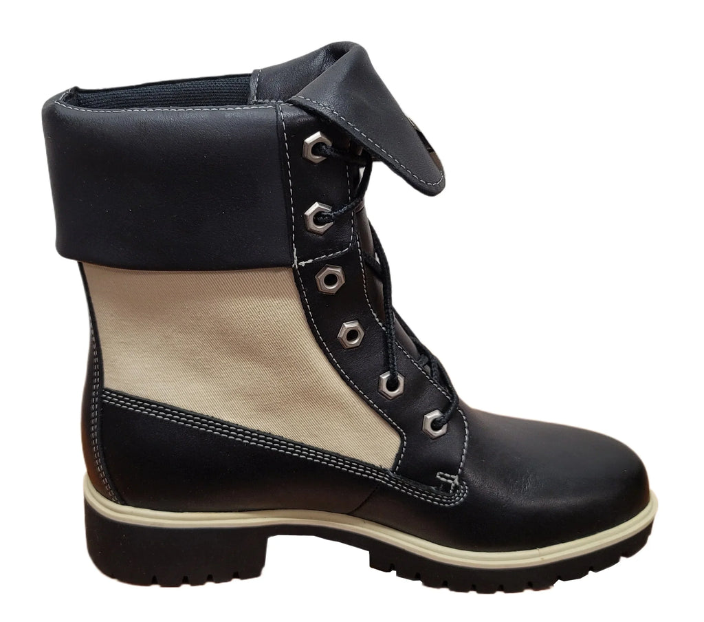 Lady Women Premium Timberland 6 Black US Medium Boot dimension 14355