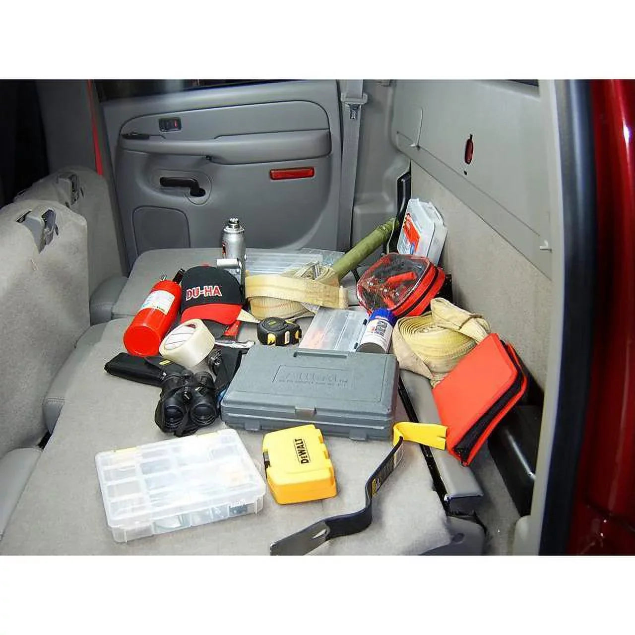 select: 2004-2007 Fits SIERRA SILVERADO, Ha 2004-2007 Behind Du Ha Du The GMC NEW 10023 Seat Storage CHEVROLET