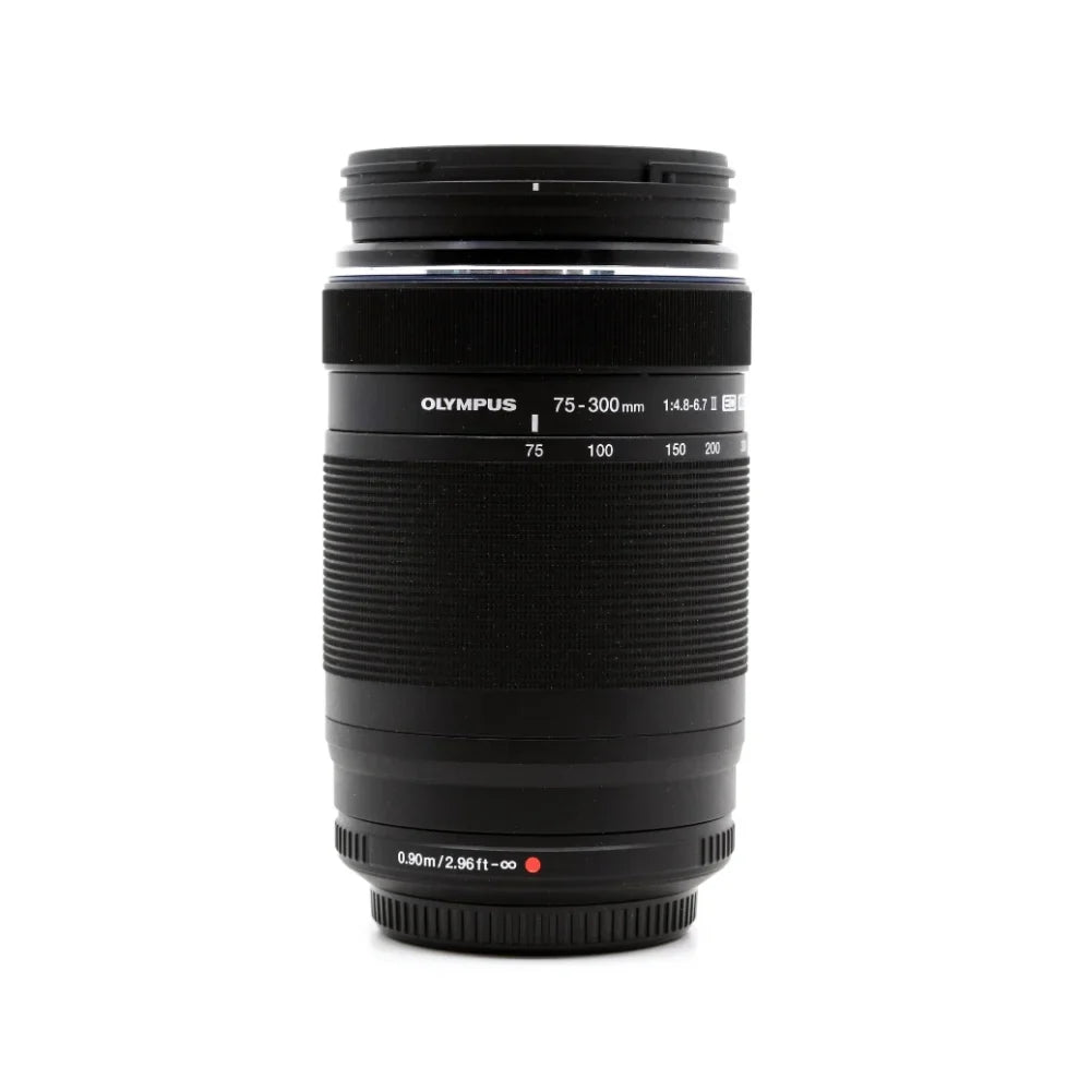 f/4.8-6.7 + Flash II Lens- ED Kit 64GB Digital Accessory M.Zuiko Video Olympus - 75-300mm Bundle