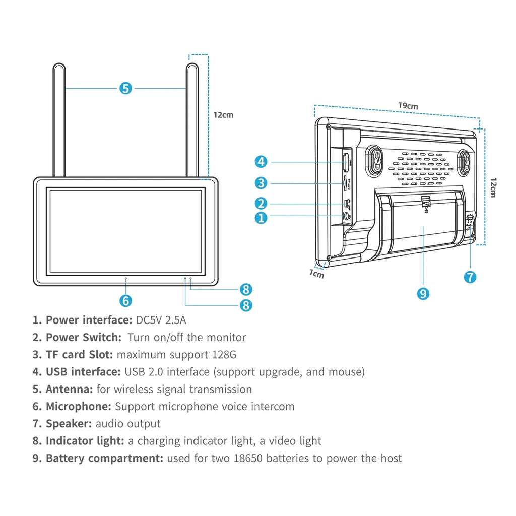 Remote 1080P Waterproof Vision, W300 Alert, Surveillance Alert Toguard Security NVR with Wi-Fi Access, System & (Only 8CH Motion Night Wi-Fi) Supports Email Camera CCTV Detection 4Pc, 2.4GHz