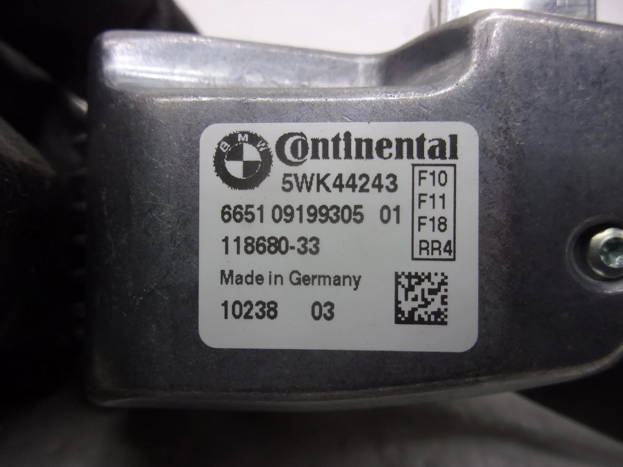 Warning OEM Departure (Good) Lane 665109199305 M5 Pre-Owned ID Camera 2012
