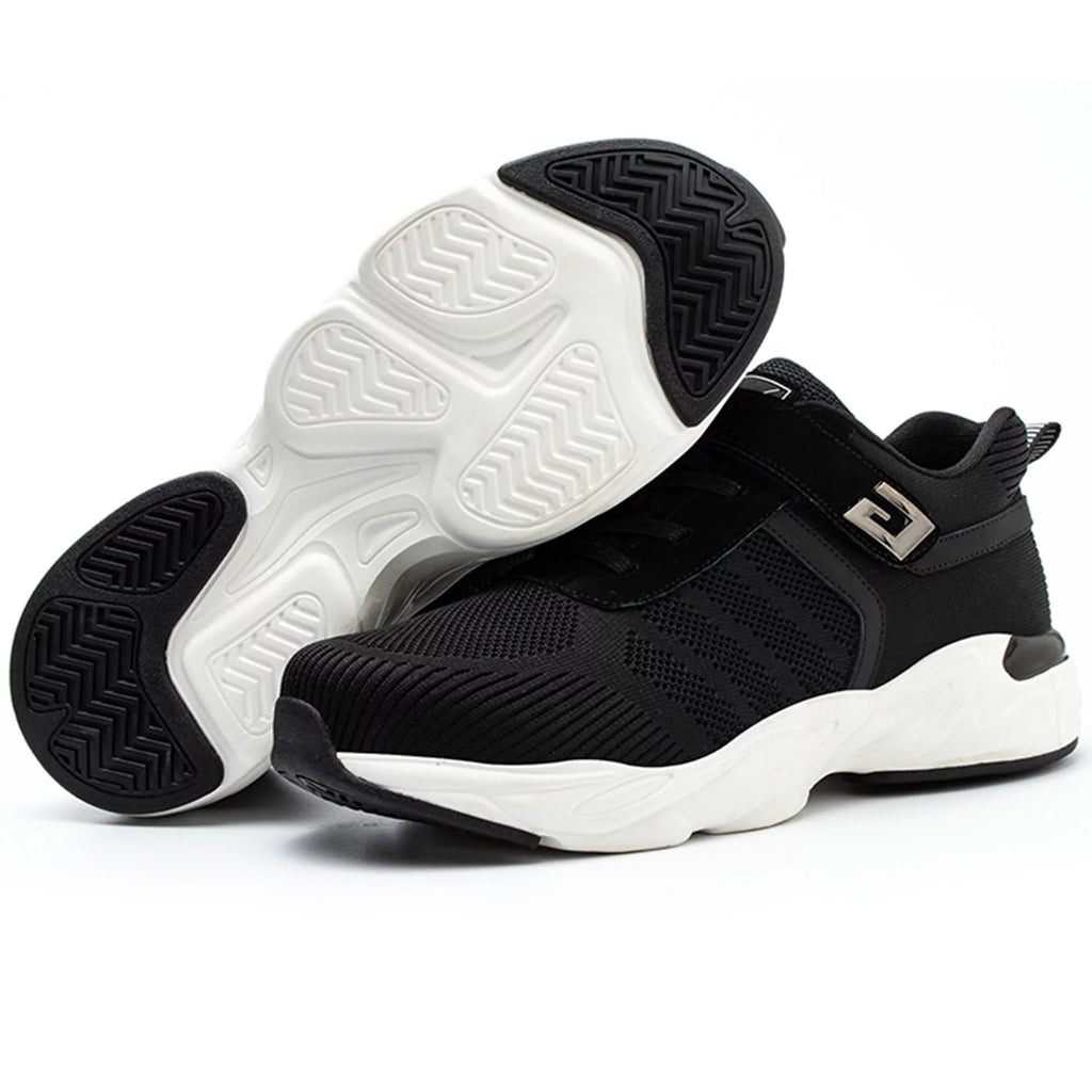 Mens Safety Shoe Work Toe Tanleewa Non-Slip Shoes Breathable dimension Steel Men6.5/Women7.5