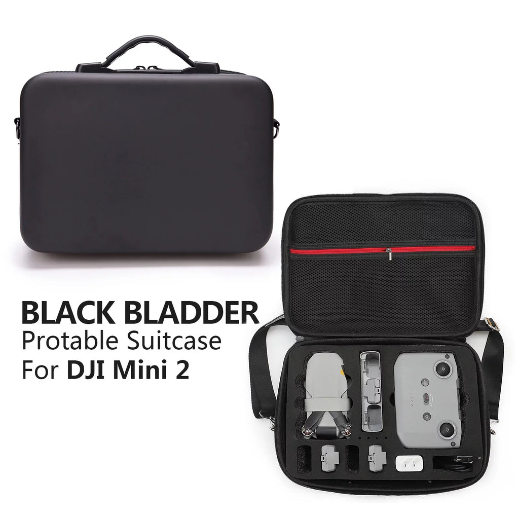 2 Waterproof Mini Storage Portable Case Carrying Mavic For Hardshell Case Plutyo DJI