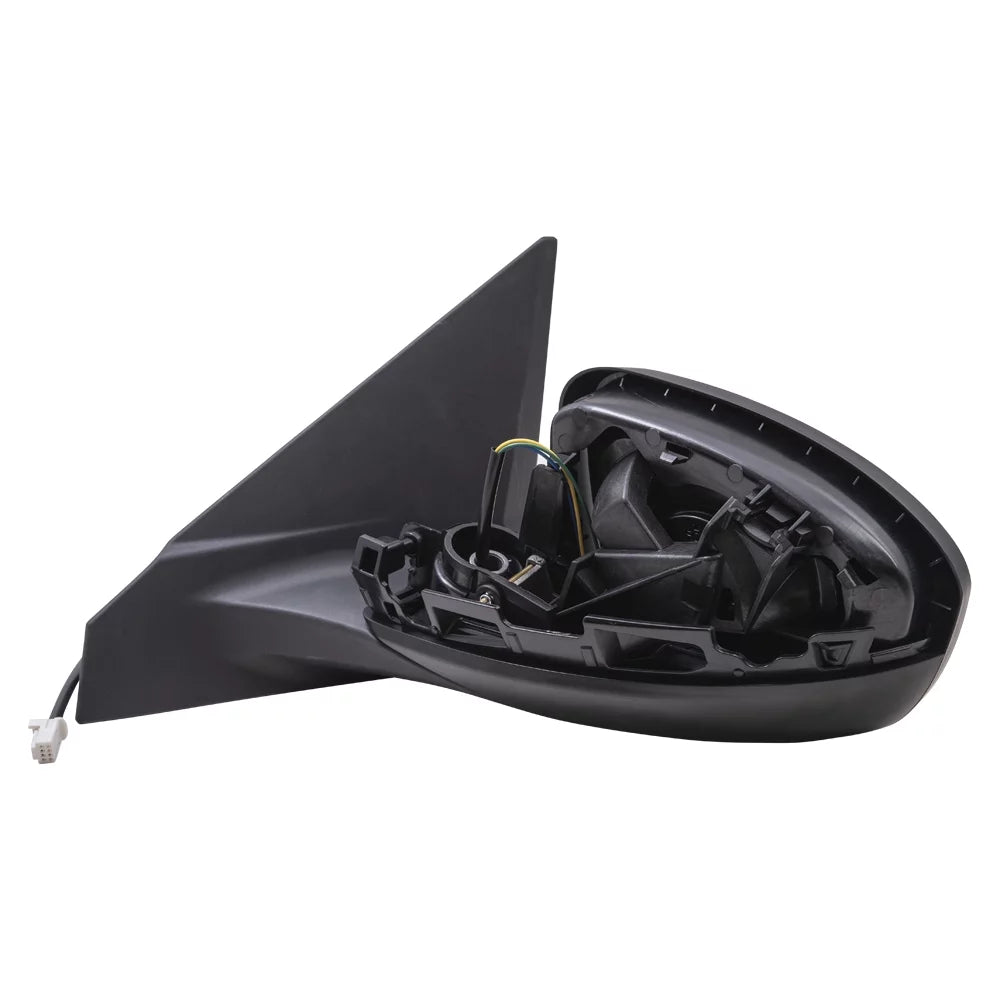 Heat-Signal-Camera Mirror With Sentra Without Nissan 2020-2021 Compatible Replacement To Driver Aftermarket Power Black Match Left Paint Brock