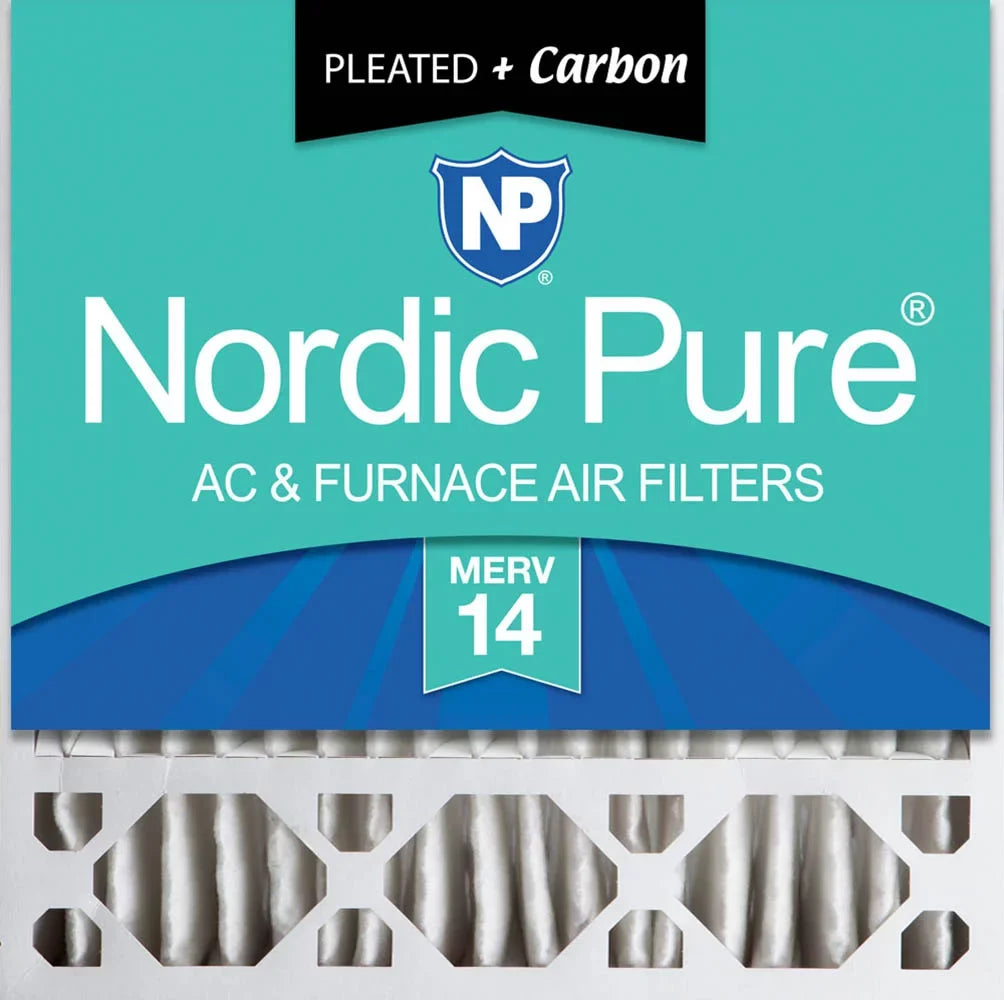 Honeywell 3/8) Plus 1 (4 14 Pack 20x20x5 MERV Filters Carbon Furnace Replacement