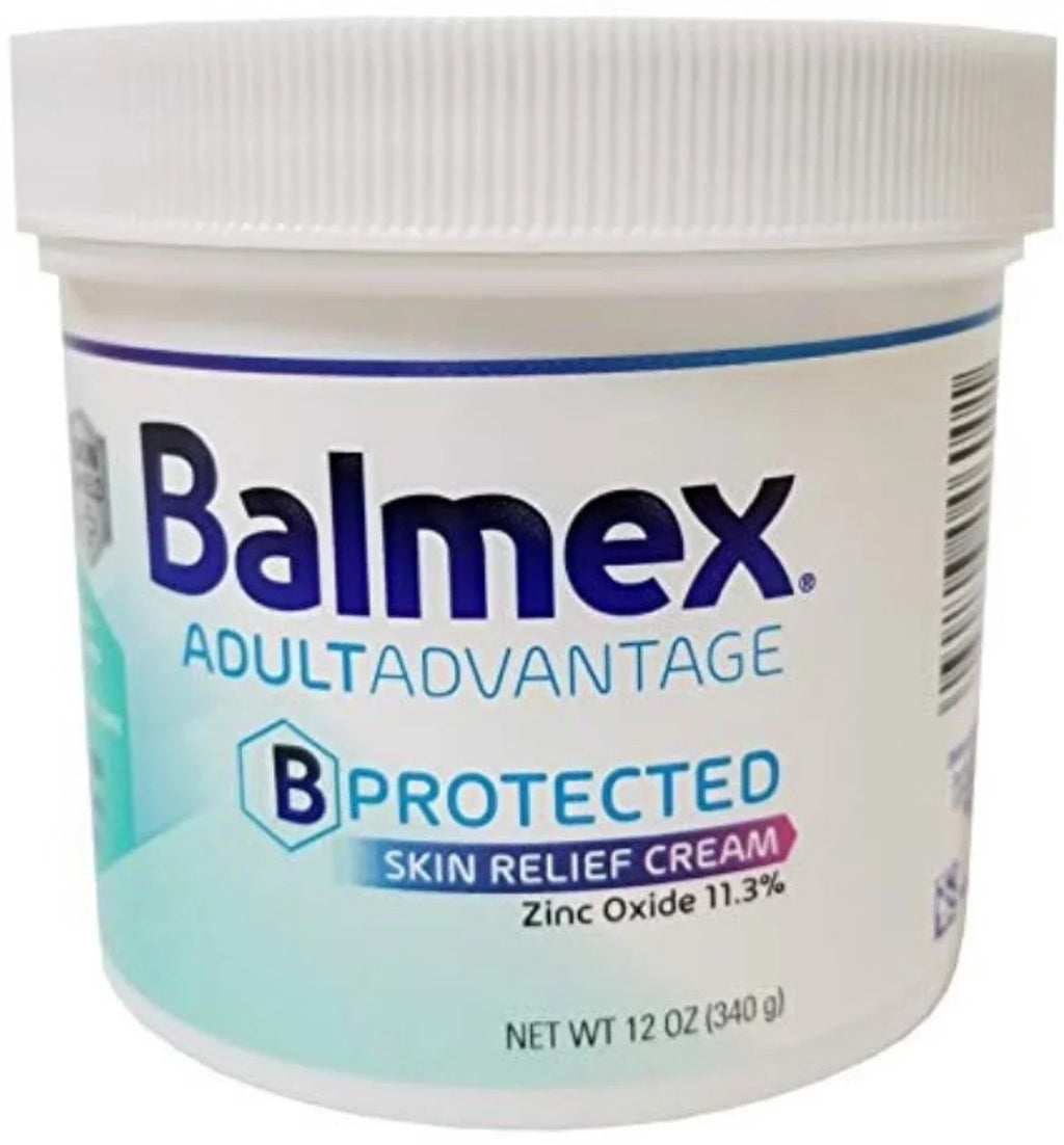 Cream, 12oz and Skin Sensitive Protect Shield Adult Balmex to Heal Relief - Technology Skin Skin, with Advantage Soothe B-Protected