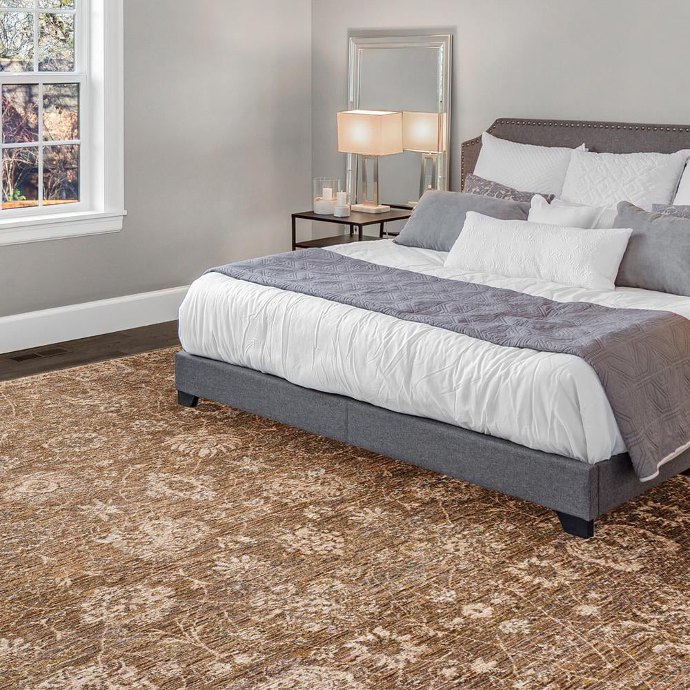 x Yarra YA7 3' Chocolate Rug Rugs Dalyn 5'