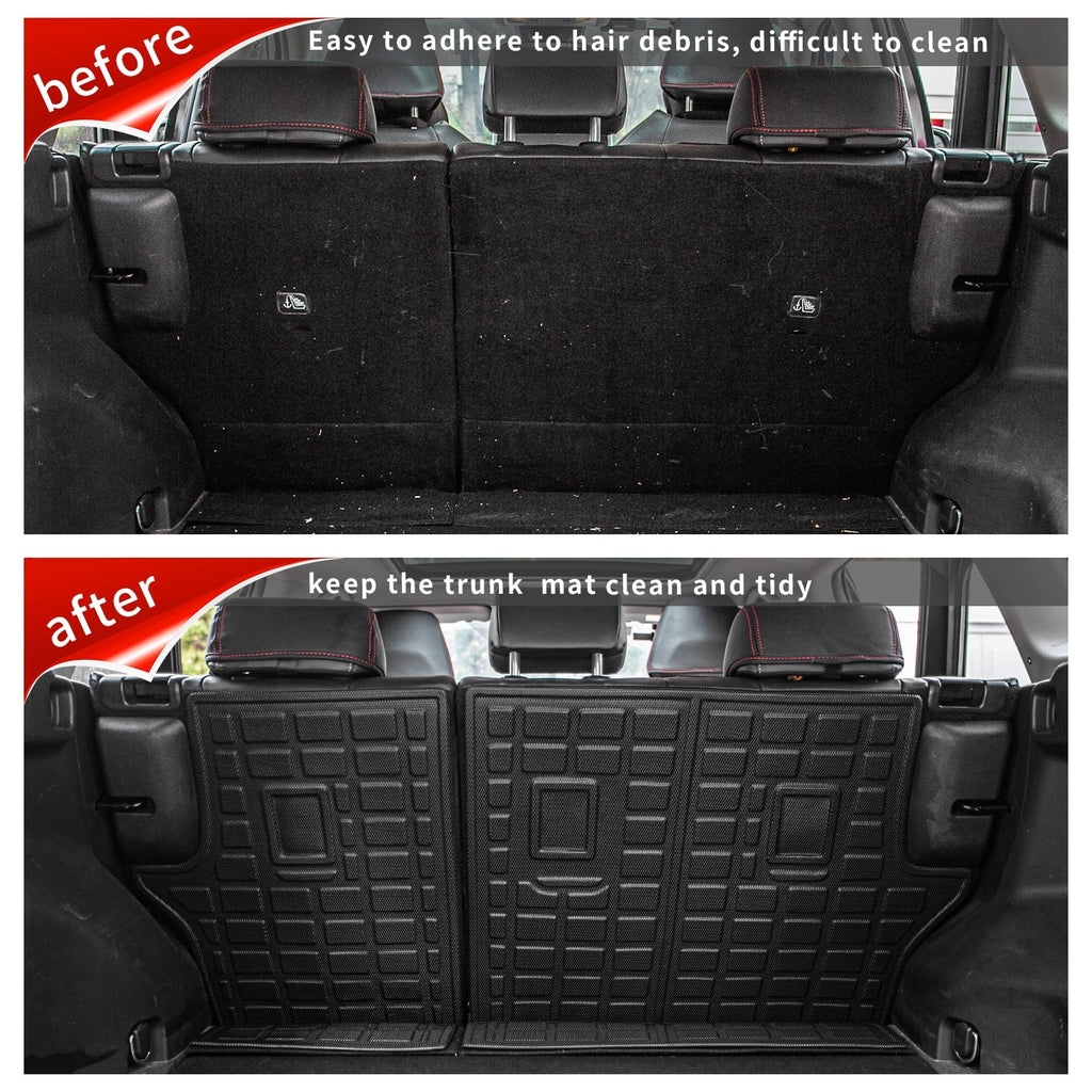 RAV4 RAV4 Mats Back 2019-2024 All TPE 2023 Fit Seat Trunk climate Protector Toyota Accessories