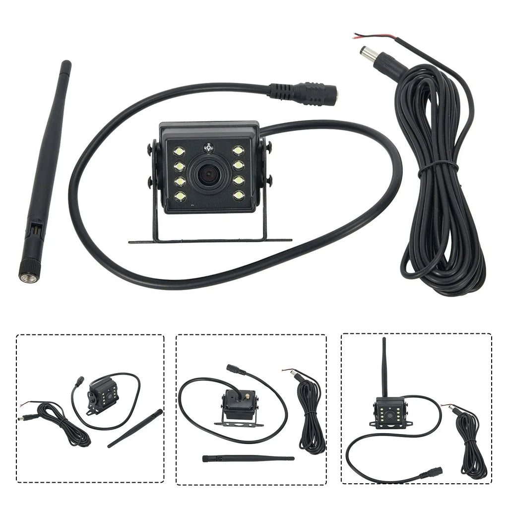 WIFI Camper shockproof Bus Trailer RV Reversing Camera View Rear Wireless Truck