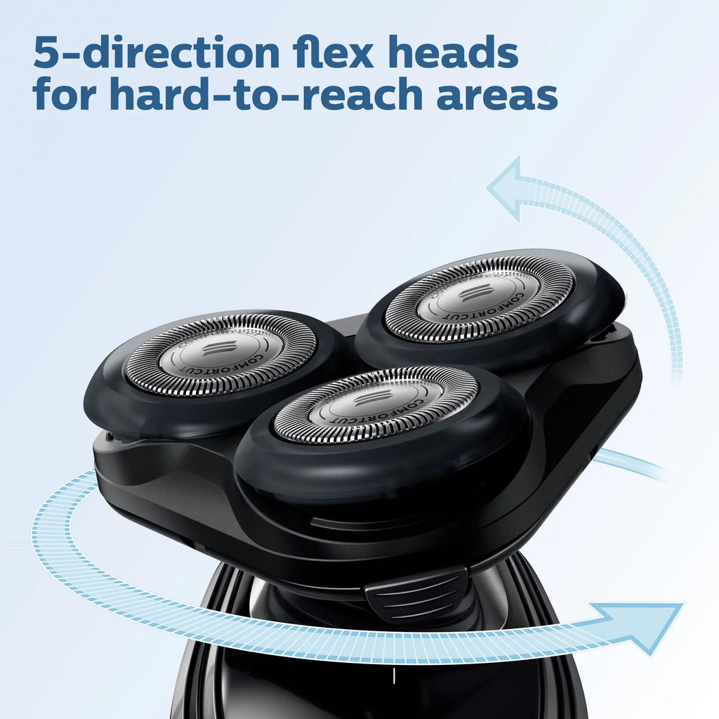 Electric 5100 Shaver Wet/Dry Philips S5210/81 Norelco Rechargeable