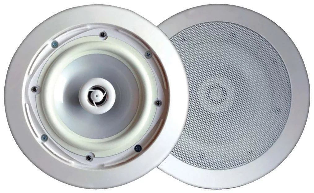 Wall Way 2 In 400 Pair 2 Indoor/exterior Inch Speaker, White, Watt Pyle Ceiling 8