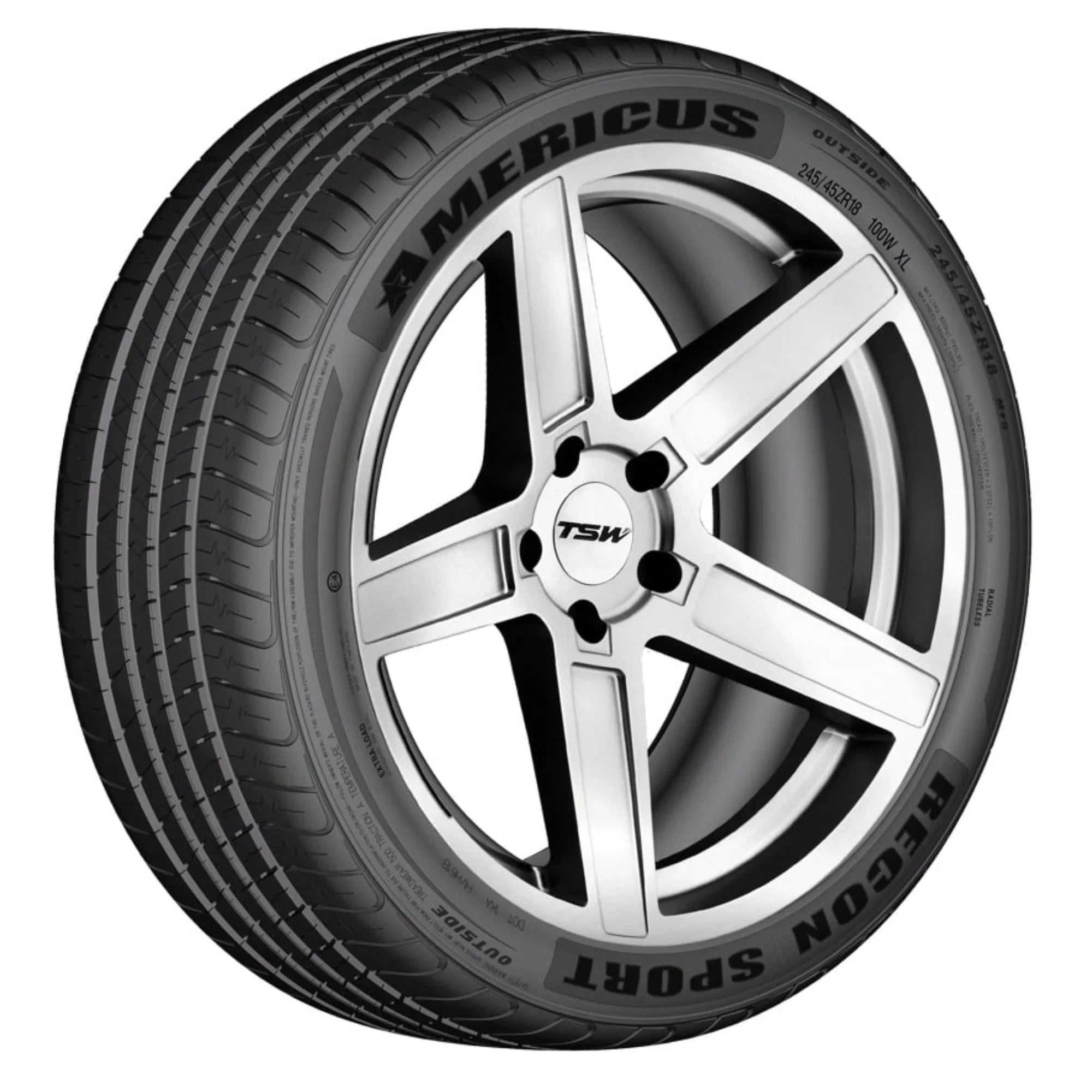 Passenger XL Tire climate Americus 245/45ZR20 103W Recon All Sport