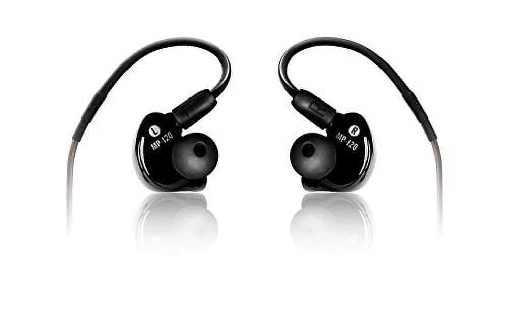 and Mackie Single Bluetooth & Series Adapter(MP-120BTA) In-Ear Driver Headphones with Monitors MP