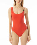 Detail Red Chain Michael Kors dimension 12 Women's Piece One Swimsuit