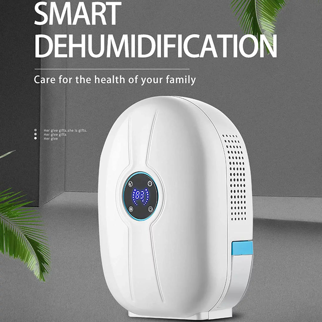 Oukaning Portable Dryer Dehumidifier Mini Air 22W Machine 500ml Home Bedroom Basement