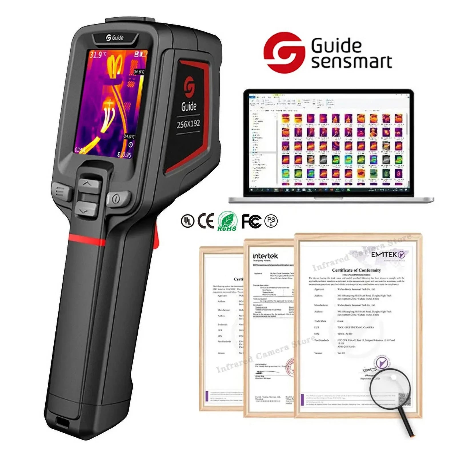 for Imager Guide Infrared Electrical Thermal Thermographic Circuit Camera Inspection Thermal Repair PC210 Camera PCB Car HVAC