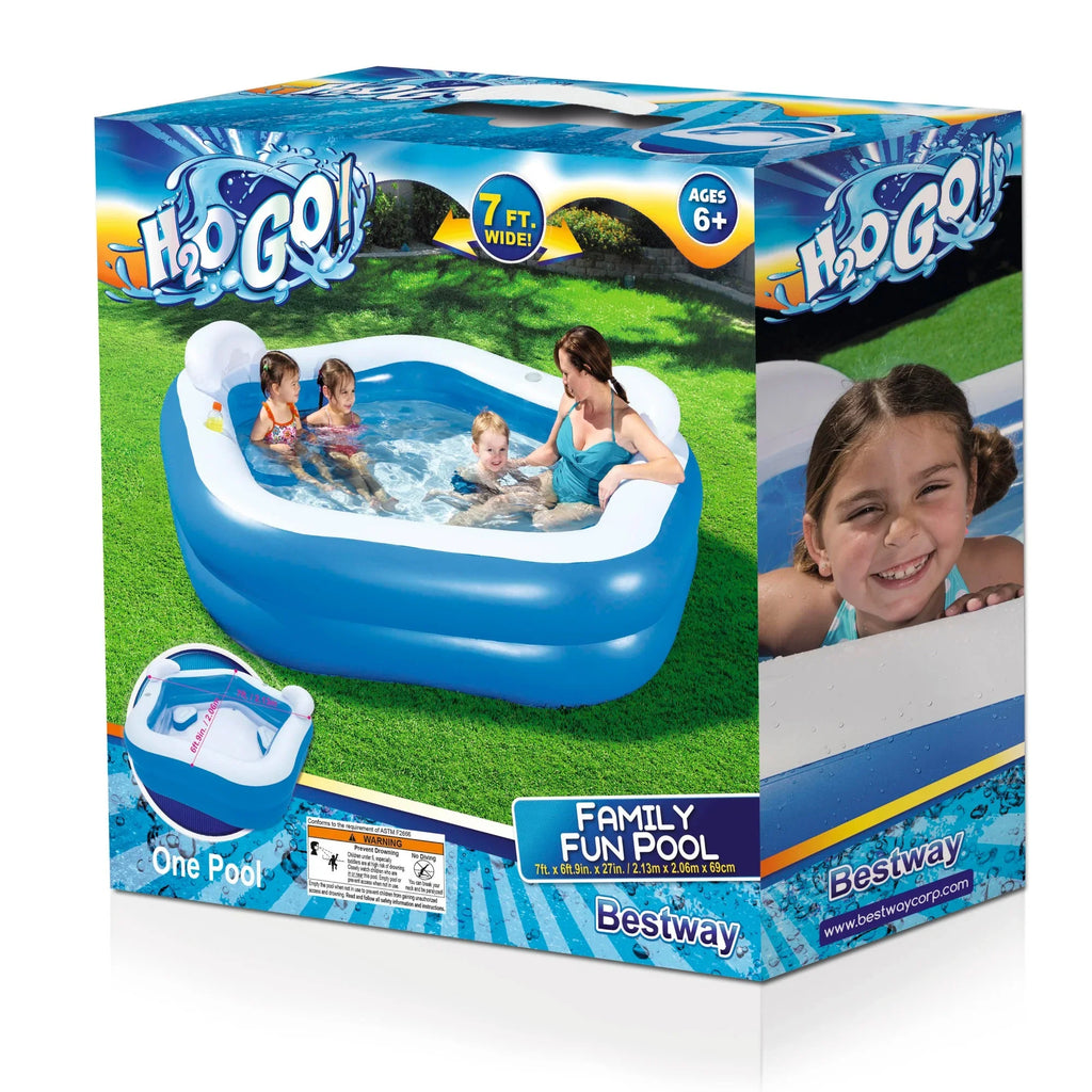 81 Shaped x Inflatable 84 H2OGO! Pool Kiddie Star inches