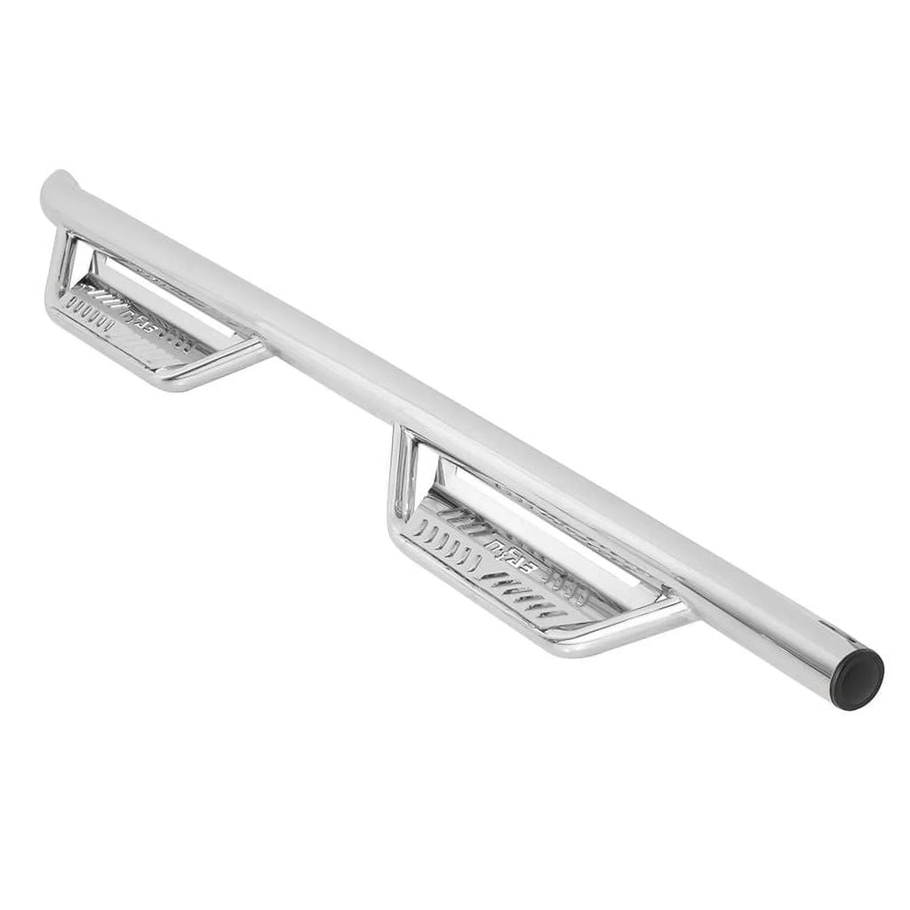 Stainless N-Fab | Steel Polished Tundra Toyota with Steps Length Podium by RealTruck Cab Gas Stainless | Compatible Steel, SRW 2007-2021 Hpt0786Cc-Ss Crewmax | Beds, All