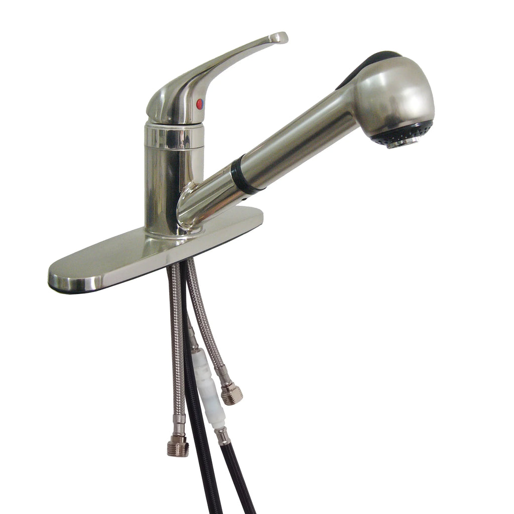 Brass Company SL1000N-A Deck W/ Empire Handle Faucet Single