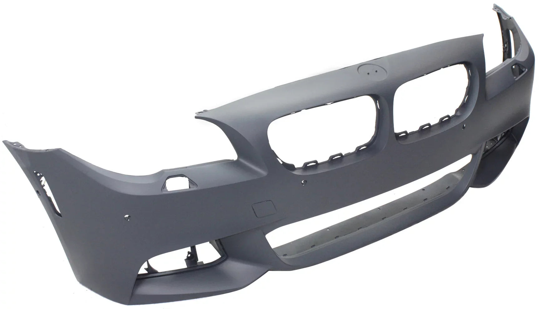 with For Compatible Pkg Holes Side and 2014-2016 BUMPER COVER Sensor PDC M Primed 5-SERIES Front Sedan/Hybrid Cam View with