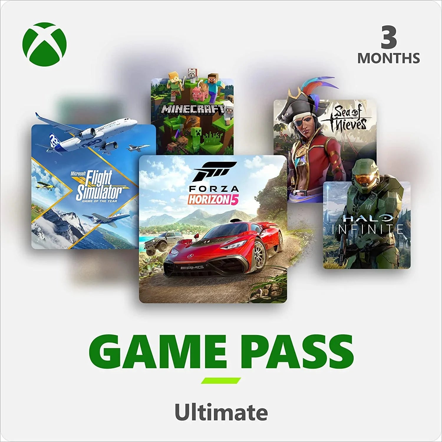 Xbox Month 3 S Bundle Series with All-Digital Holiday Console Game 512GB Pass Ultimate: Membership