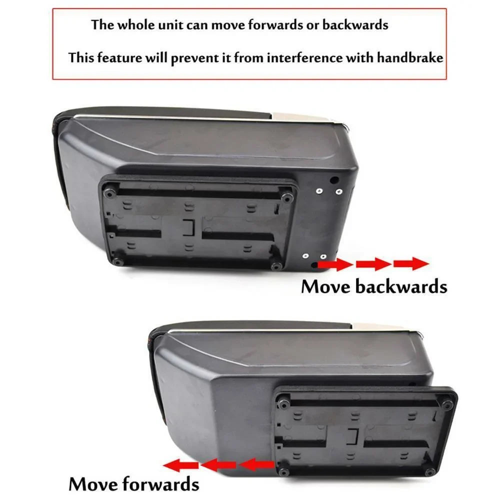 Armrest XUKEY Compartment Honda For Duel Jazz Central Console / Fit Storage 2002-2008