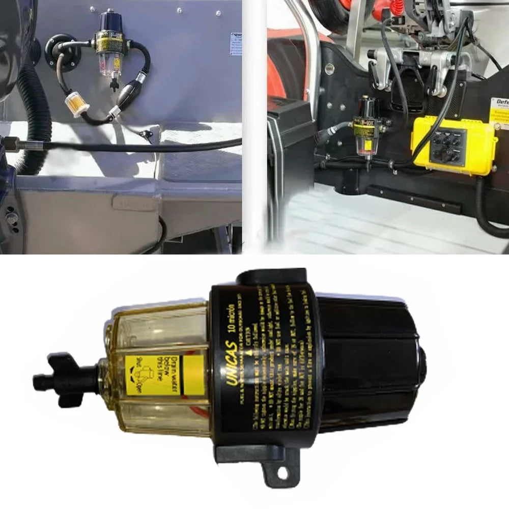 Mercury ACA Assembly Engine Yamaha Fuel UF-10K liquid Filter With Suzuki Bowl Outboard Clear for Separator Tohatsu