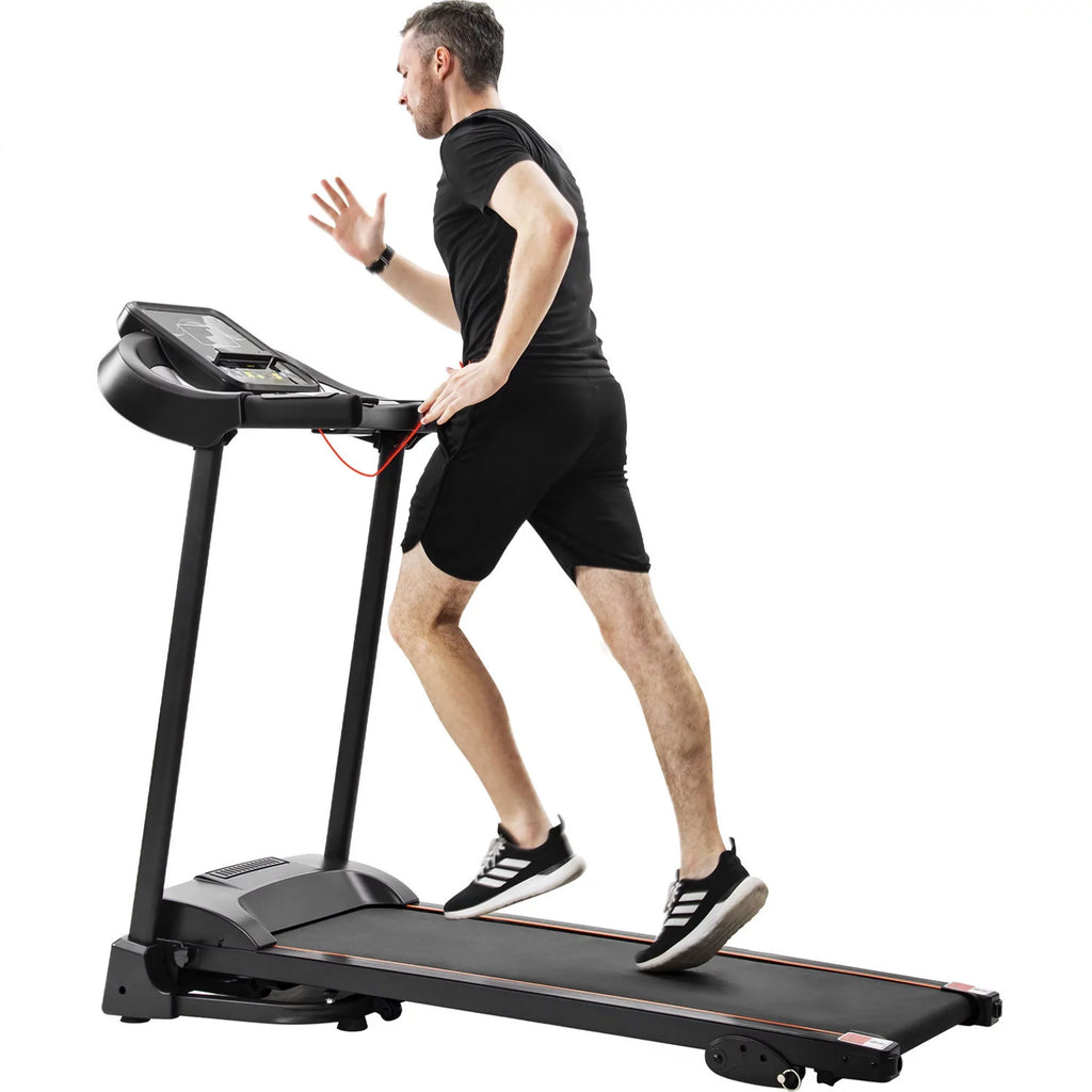 Jogging Treadmill Running Speakers Motorized Audio RT with Easy Compact Machine Incline Adjuster and Folding