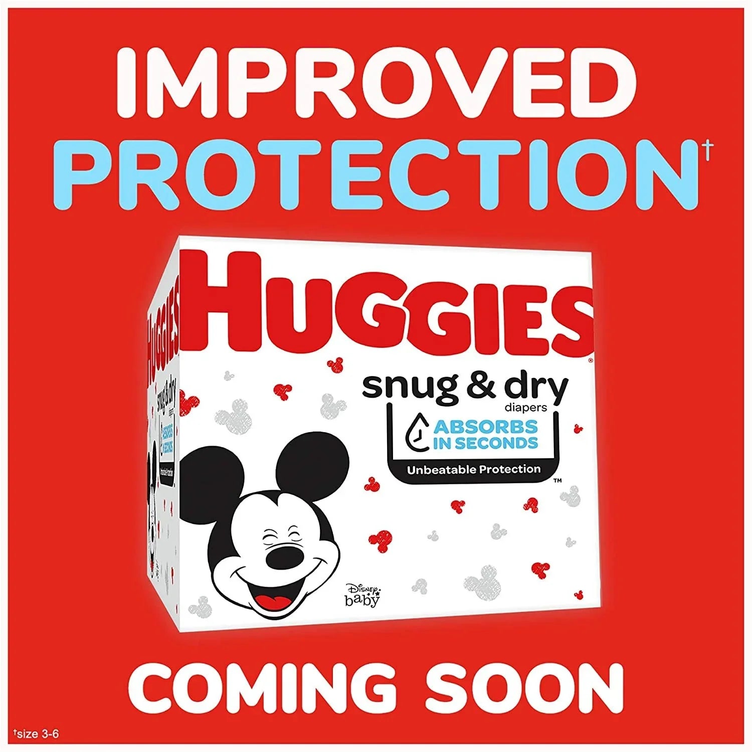 Pack, 3 Snug HUGGIES Count Diapers Baby and 88 Dry dimension Big