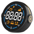 Display Head Speedometer Setup Easy Digital GPS Car Display, & Altitude H600G Clear Meter Speed ammoon